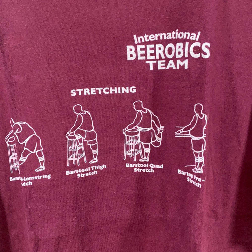 International Beerobics Team Men’s Large Tshirt
